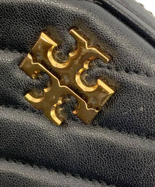 TORY BURCH（トリーバーチ）TORY BURCH (トリーバーチ) キラ シェブロン フォーン クロスボディ ブラックの古着・服飾アイテム