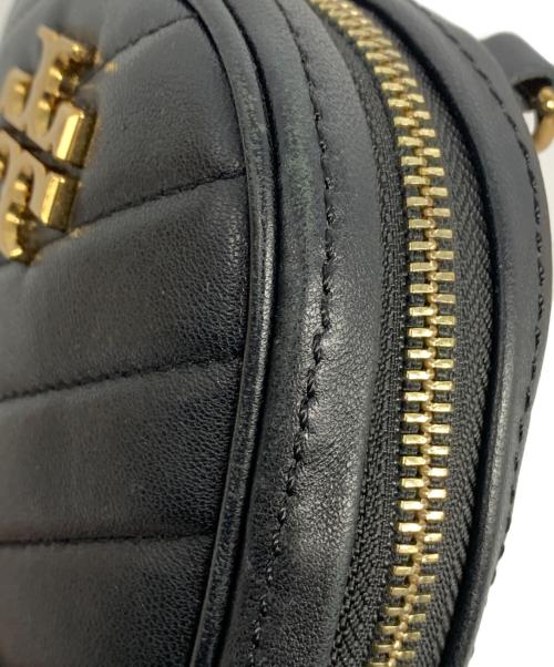 TORY BURCH（トリーバーチ）TORY BURCH (トリーバーチ) キラ シェブロン フォーン クロスボディ ブラックの古着・服飾アイテム