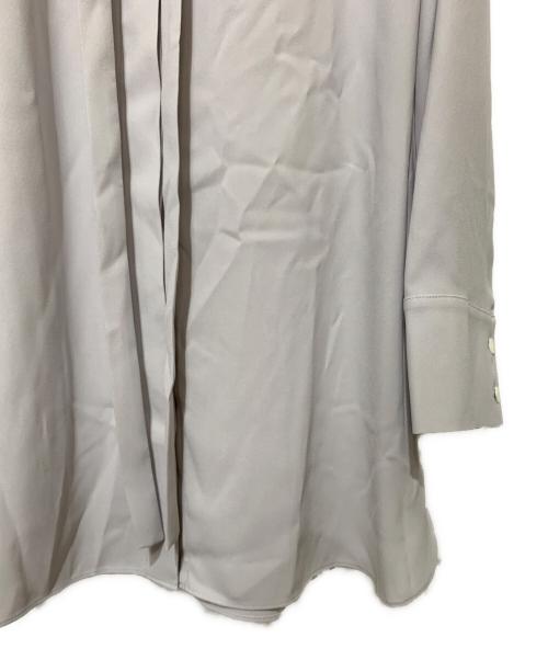 theory（セオリー）theory (セオリー) Prime GGT Tie Blouse グレー サイズ:L 未使用品の古着・服飾アイテム