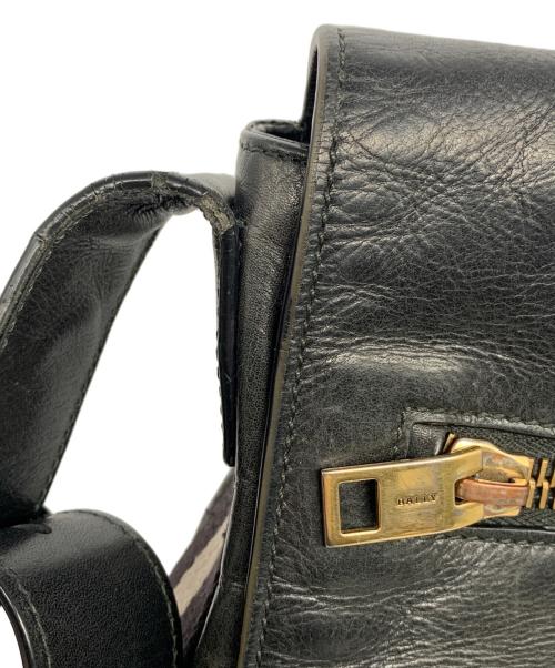 BALLY（バリー）BALLY (バリー) ショルダーバッグ ブラックの古着・服飾アイテム