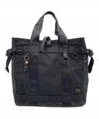 PORTERポーター）の古着「ヒート トートバッグ」｜ブラック