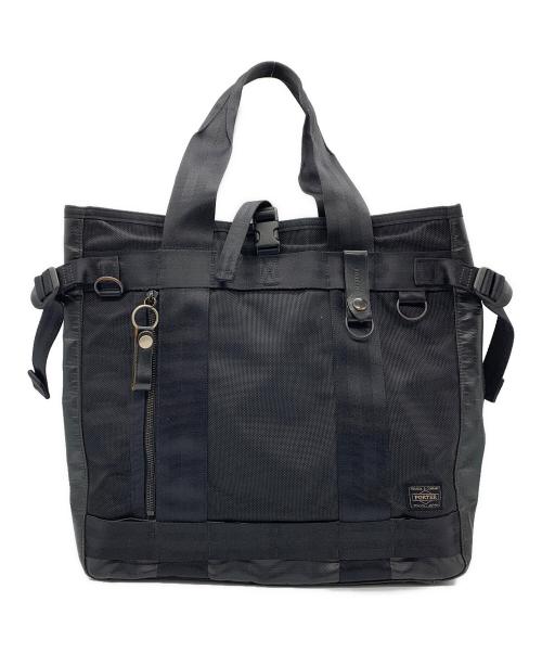 PORTER（ポーター）PORTER (ポーター) ヒート トートバッグ ブラックの古着・服飾アイテム