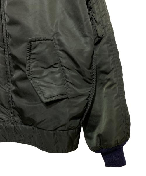 Schott（ショット）shott (ショット) HARLEY OWNERS GROUP (ハーレーオーナーズグループ) フライトジャケット ブラック サイズ:Lの古着・服飾アイテム