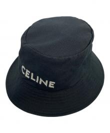 CELINE（セリーヌ）の古着「バケットハット」｜ブラック