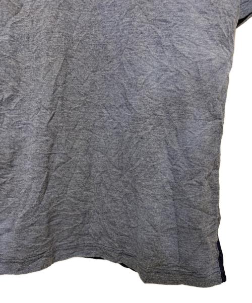 COMME des GARCONS HOMME（コムデギャルソン オム）COMME des GARCONS HOMME (コムデギャルソン オム) 絞り染め スイッチングパターン Tシャツ ネイビー サイズ:Mの古着・服飾アイテム