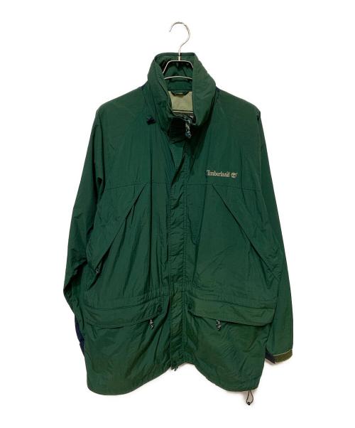 Timberland（ティンバーランド）Timberland (ティンバーランド) ナイロンジャケット グリーン サイズ:Lの古着・服飾アイテム