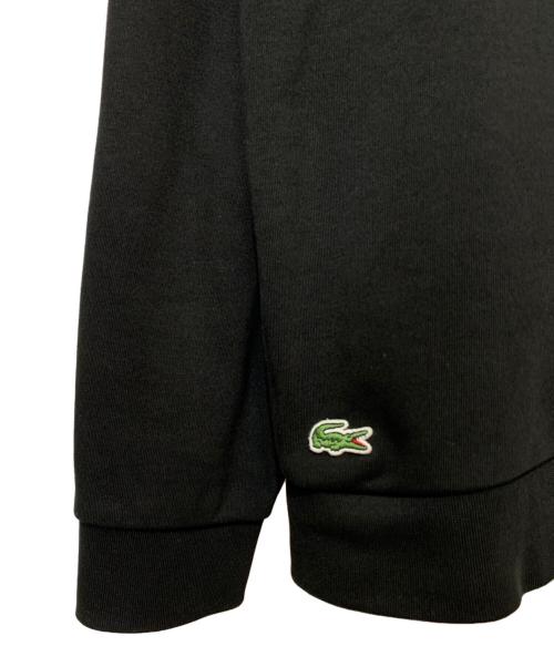 LACOSTE SPORT（ラコステスポーツ）LACOSTE SPORT (ラコステスポーツ) ロゴスウェット ブラック サイズ:Lの古着・服飾アイテム