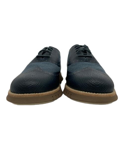 COLE HAAN（コールハーン）COLE HAAN (コールハーン) ゼログランドリマスタードエンブロオックス ネイビー サイズ:10 1/2 M 未使用品の古着・服飾アイテム