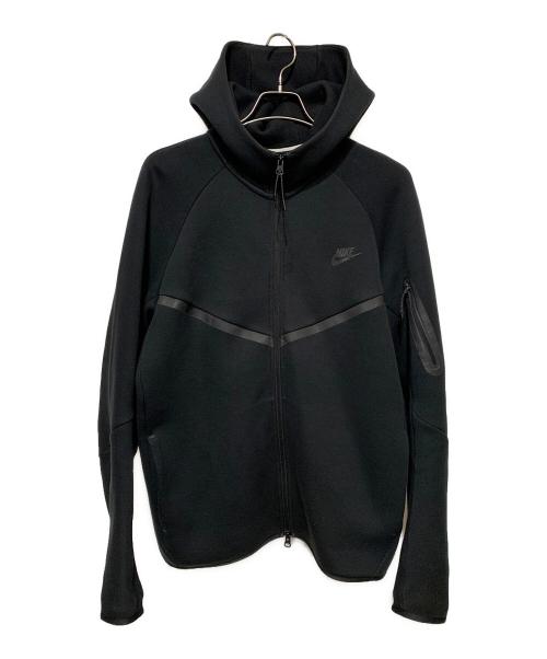 NIKE（ナイキ）NIKE (ナイキ) フルジップウィンドランナーパーカー ブラック サイズ:XLの古着・服飾アイテム