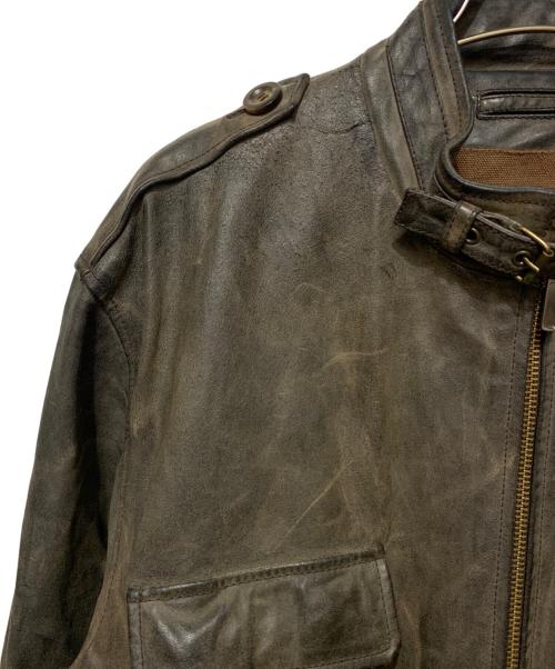 WILSONS LEATHER M.JULIAN（ウィルソンズ レザー）WILSONS LEATHER M.JULIAN (ウィルソンズ レザー) レザージャケット ブラウン サイズ:XLの古着・服飾アイテム