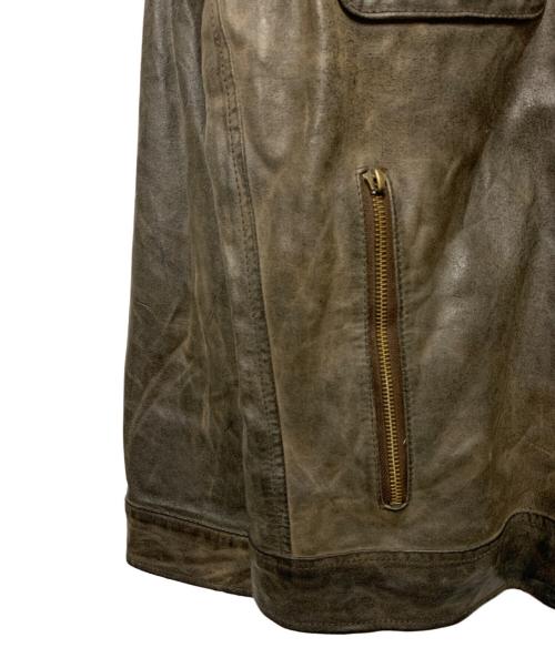 WILSONS LEATHER M.JULIAN（ウィルソンズ レザー）WILSONS LEATHER M.JULIAN (ウィルソンズ レザー) レザージャケット ブラウン サイズ:XLの古着・服飾アイテム