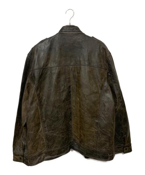 WILSONS LEATHER M.JULIAN（ウィルソンズ レザー）WILSONS LEATHER M.JULIAN (ウィルソンズ レザー) レザージャケット ブラウン サイズ:XLの古着・服飾アイテム