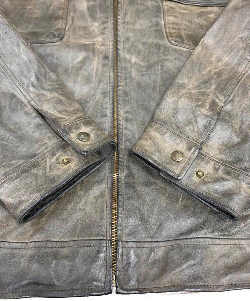 WILSONS LEATHER M.JULIAN（ウィルソンズ レザー）WILSONS LEATHER M.JULIAN (ウィルソンズ レザー) レザージャケット ブラウン サイズ:XLの古着・服飾アイテム