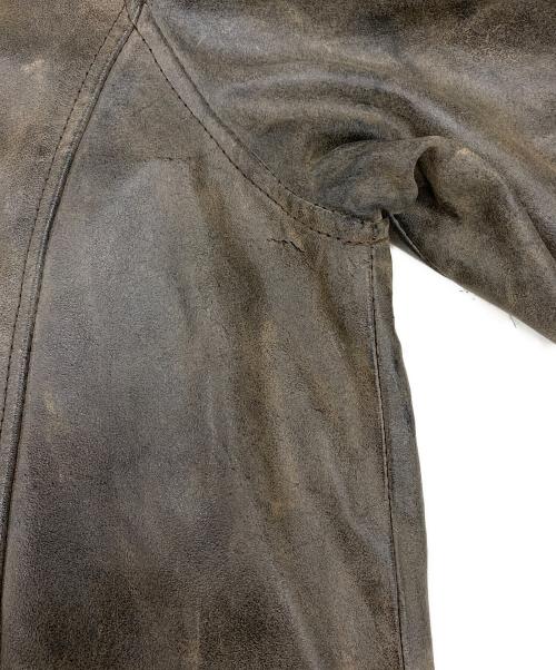 WILSONS LEATHER M.JULIAN（ウィルソンズ レザー）WILSONS LEATHER M.JULIAN (ウィルソンズ レザー) レザージャケット ブラウン サイズ:XLの古着・服飾アイテム