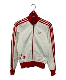 adidas（アディダス）の古着「都市シリーズ東京 トラックジャケット」｜ホワイト×レッド