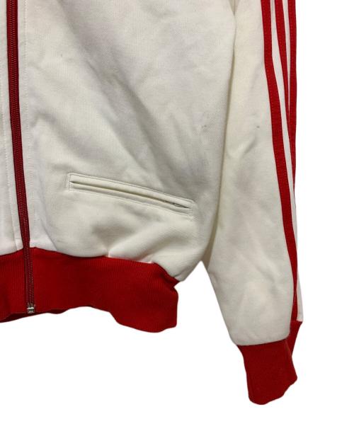 adidas（アディダス）adidas (アディダス) 都市シリーズ東京 トラックジャケット ホワイト×レッド サイズ:XSの古着・服飾アイテム