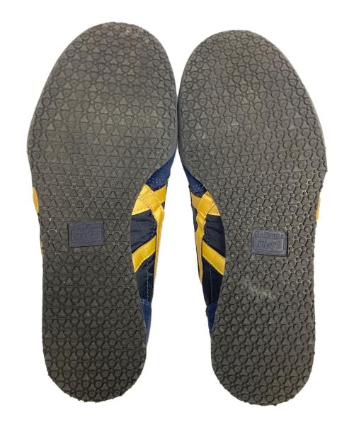 Onitsuka Tiger（オニツカタイガー）Onitsuka Tiger (オニツカタイガー) SERRANO ネイビー×ゴールド サイズ:25の古着・服飾アイテム