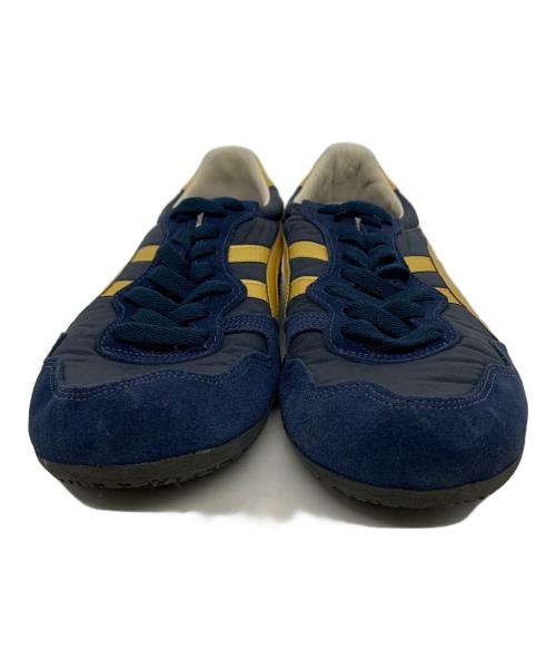 Onitsuka Tiger（オニツカタイガー）Onitsuka Tiger (オニツカタイガー) SERRANO ネイビー×ゴールド サイズ:25の古着・服飾アイテム