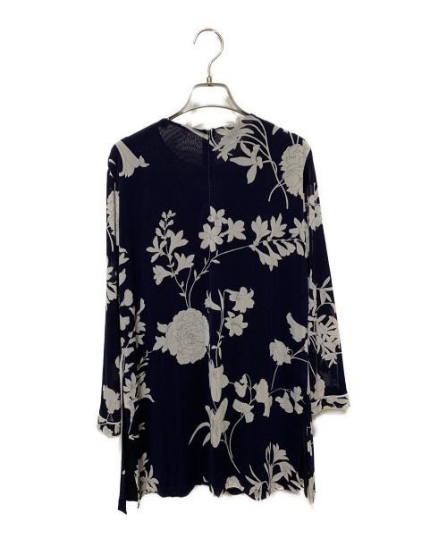 LEONARD（レオナール）LEONARD (レオナール) ブラウス ネイビー サイズ:Mの古着・服飾アイテム