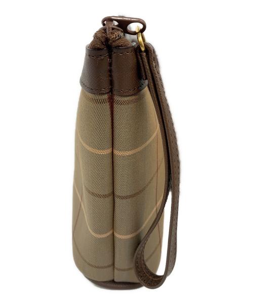 Burberry's（バーバリーズ）Burberry's (バーバリーズ) ポーチ ブラウンの古着・服飾アイテム