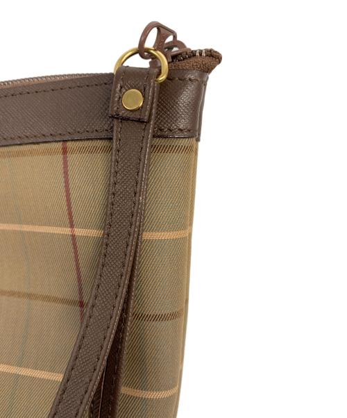 Burberry's（バーバリーズ）Burberry's (バーバリーズ) ポーチ ブラウンの古着・服飾アイテム