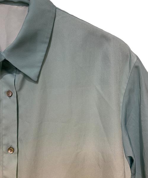 MAISON SPECIAL（メゾンスペシャル）MAISON SPECIAL (メゾンスペシャル) ビーチリゾートプリントシャツ ブルー サイズ:Fの古着・服飾アイテム