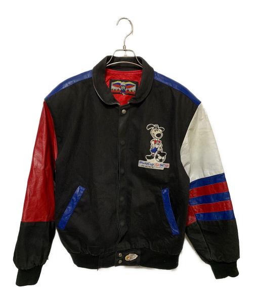 JEFF HAMITON（ジェフハミルトン）JEFF HAMITON (ジェフハミルトン)  90’s Fifa World Cup USA “Striker” トリコロールカラー サイズ:Mの古着・服飾アイテム