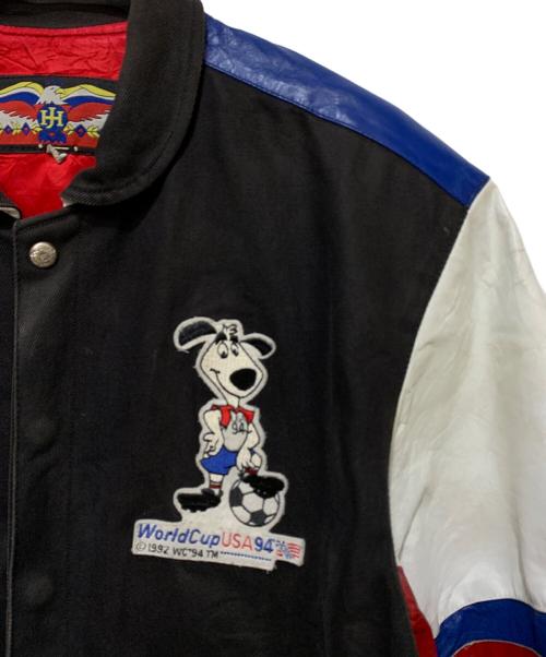 JEFF HAMITON（ジェフハミルトン）JEFF HAMITON (ジェフハミルトン)  90’s Fifa World Cup USA “Striker” トリコロールカラー サイズ:Mの古着・服飾アイテム