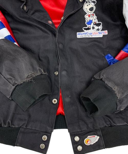 JEFF HAMITON（ジェフハミルトン）JEFF HAMITON (ジェフハミルトン)  90’s Fifa World Cup USA “Striker” トリコロールカラー サイズ:Mの古着・服飾アイテム