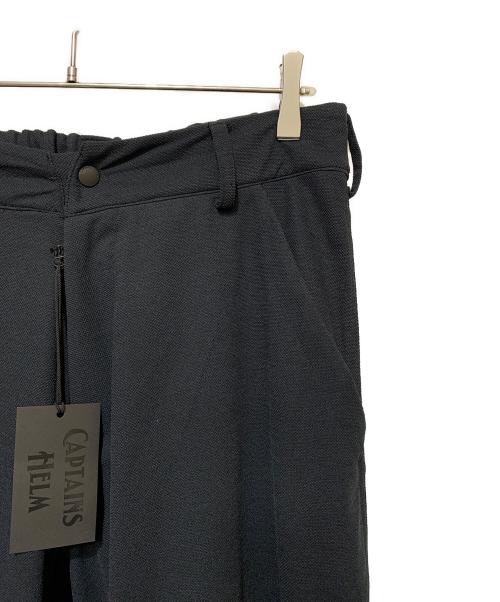 CAPTAINS HELM（キャプテンズヘルム）CAPTAINS HELM (キャプテンズヘルム) KANOKO W/T SLACKS ブラック サイズ:XL 未使用品の古着・服飾アイテム