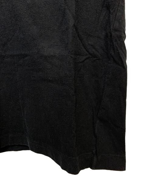 PLAY COMME des GARCONS（プレイコムデギャルソン）PLAY COMME des GARCONS (プレイ コムデギャルソン) ブラック×ブラックハート Tシャツ ブラック サイズ:Mの古着・服飾アイテム
