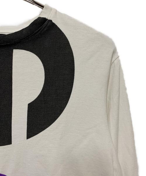 eYe COMME des GARCONS JUNYAWATANABE MAN（アイ コム デ ギャルソン ジュンヤ ワタナベ マン）eYe COMME des GARCONS JUNYAWATANABE MAN (アイ コム デ ギャルソン ジュンヤ ワタナベ マン) 長袖Tシャツ ホワイト サイズ:Mの古着・服飾アイテム