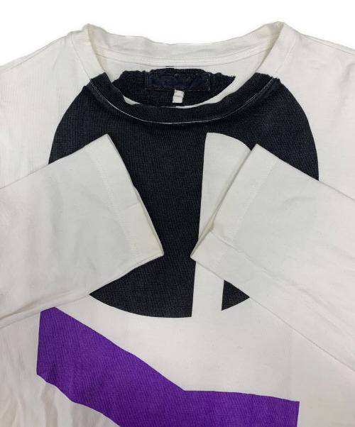 eYe COMME des GARCONS JUNYAWATANABE MAN（アイ コム デ ギャルソン ジュンヤ ワタナベ マン）eYe COMME des GARCONS JUNYAWATANABE MAN (アイ コム デ ギャルソン ジュンヤ ワタナベ マン) 長袖Tシャツ ホワイト サイズ:Mの古着・服飾アイテム