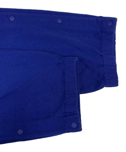 CAHLUMN（カウラム）CAHLUMN (カウラム) ヘビーウェイトジャージー ウォームアップパンツ ブルー サイズ:XLの古着・服飾アイテム