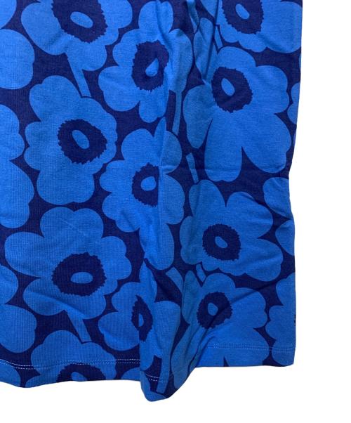 marimekko（マリメッコ）marimekko (マリメッコ) カットソーワンピース ブルー サイズ:S 未使用品の古着・服飾アイテム