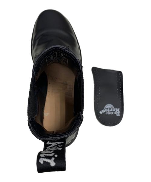 Dr.Martens（ドクターマーチン）Dr.Martens (ドクターマーチン) チェルシーブーツ WHITE STITCH ブラック サイズ:UK8の古着・服飾アイテム