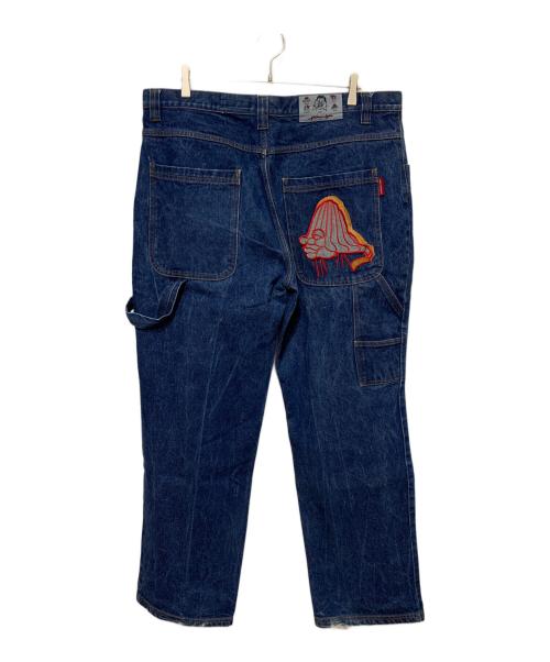 PLATINUM FUBU（プラチナムフブ）PLATINUM FUBU (プラチナムフブ) デニムパンツ インディゴ サイズ:40の古着・服飾アイテム