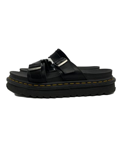 Dr.Martens（ドクターマーチン）Dr.Martens (ドクターマーチン) MYLES スライド サンダル ブラック サイズ:UK8の古着・服飾アイテム
