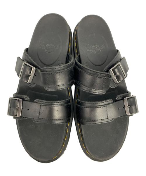 Dr.Martens（ドクターマーチン）Dr.Martens (ドクターマーチン) MYLES スライド サンダル ブラック サイズ:UK8の古着・服飾アイテム