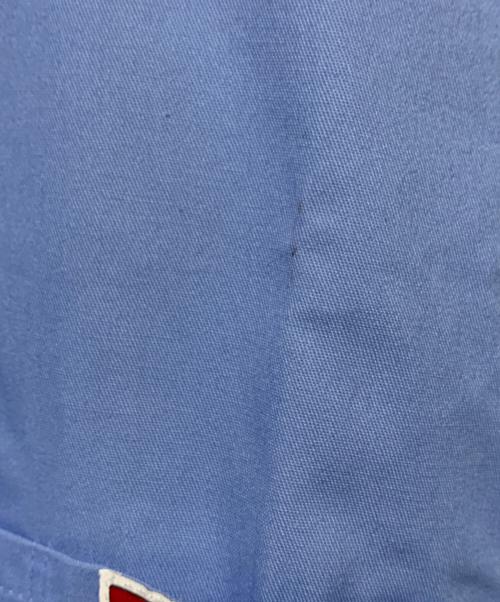 BEN DAVIS（ベンデイビス）BEN DAVIS (ベンデイビス) ハーフジップシャツ スカイブルー サイズ:Lの古着・服飾アイテム