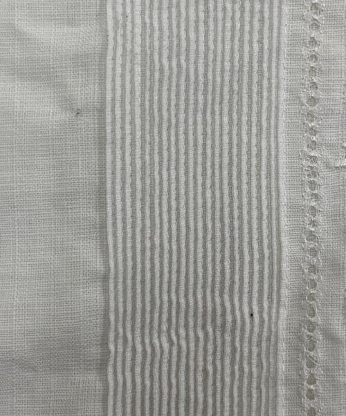 ESTRELLA STANDARD（エストレヤスタンダード）ESTRELLA STANDARD (エストレヤスタンダード) キューバシャツ ホワイト サイズ:42の古着・服飾アイテム