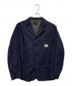 BYGLADHANDバイグラッドハンド）の古着「デニムカバーオールジャケット」｜インディゴ