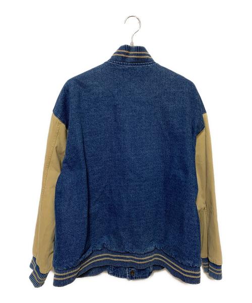 Classic Sportswear inc（クラシック スポーツウェア インク）Classic Sportswear inc (クラシック スポーツウェア インク) デニムスタジャン ブルー サイズ:Lの古着・服飾アイテム