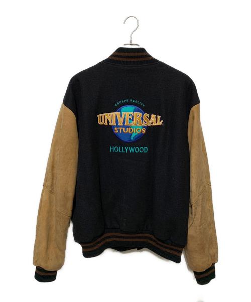 UNIVERSAL STUDIOS（ユニバーサル・スタジオ）UNIVERSAL STUDIOS (ユニバーサル・スタジオ) スタジャン ブラック サイズ:XLの古着・服飾アイテム