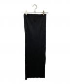 PLEATS PLEASEプリーツプリーズ）の古着「プリーツスカート」｜ブラック