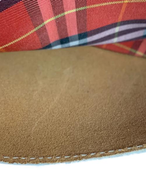BURBERRY LONDON（バーバリーロンドン）BURBERRY LONDON (バーバリーロンドン) ミニトートバッグ レッドの古着・服飾アイテム
