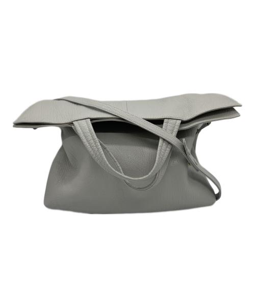 TOFF&LOADSTONE（トフアンドロードストーン）TOFF&LOADSTONE (トフアンドロードストーン) 2WAYバッグ ライトグレーの古着・服飾アイテム