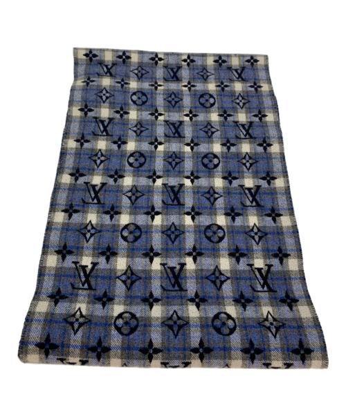 LOUIS VUITTON（ルイ ヴィトン）LOUIS VUITTON (ルイ ヴィトン) グラディエントタータン ネイビーの古着・服飾アイテム
