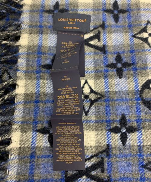 LOUIS VUITTON（ルイ ヴィトン）LOUIS VUITTON (ルイ ヴィトン) グラディエントタータン ネイビーの古着・服飾アイテム