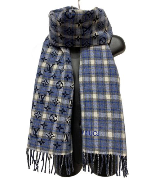 LOUIS VUITTON（ルイ ヴィトン）LOUIS VUITTON (ルイ ヴィトン) グラディエントタータン ネイビーの古着・服飾アイテム